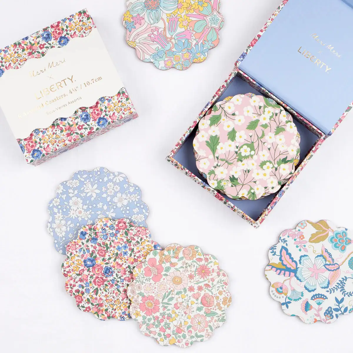 Set Posavasos Meri Meri x Liberty
