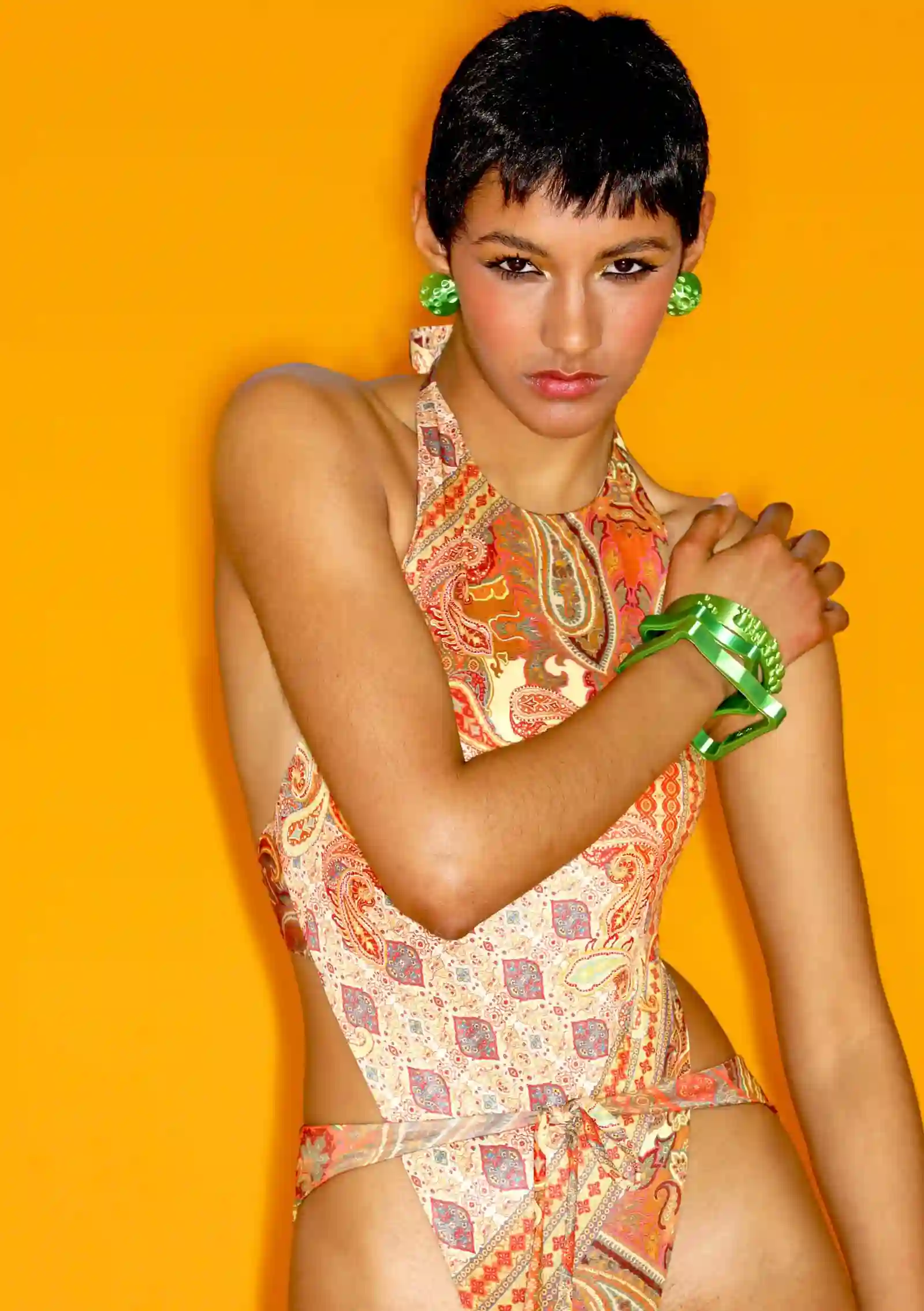 Pulsera Bubble Verde