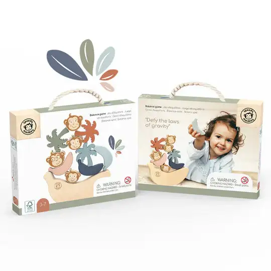Juego de equilibrio madera Speedy Monkey - Imagen 2
