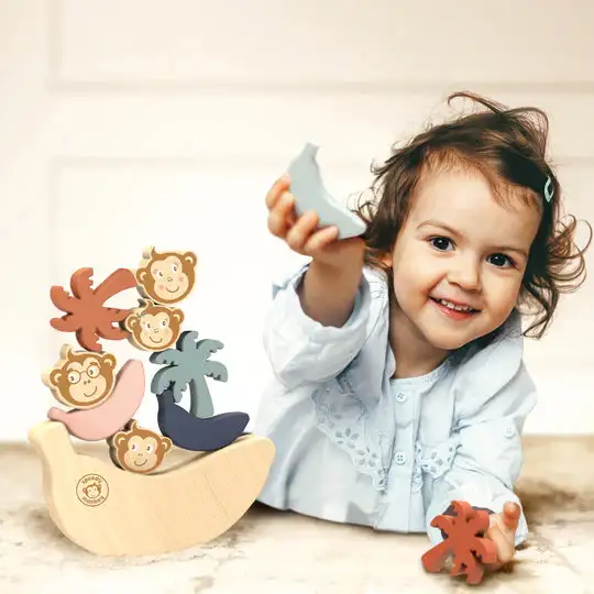 Juego de equilibrio madera Speedy Monkey - Imagen 5