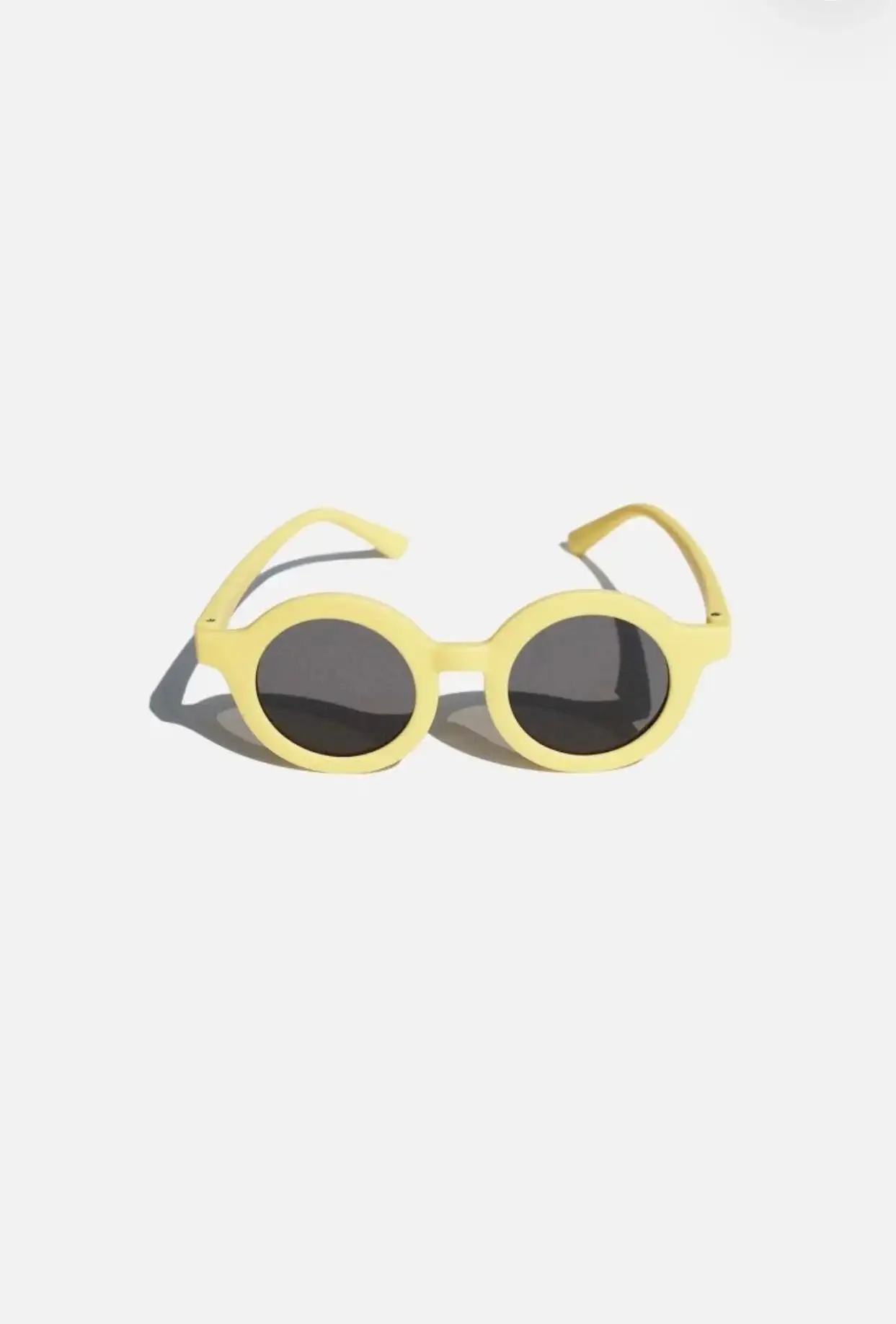 Yellow flexible sunglasses