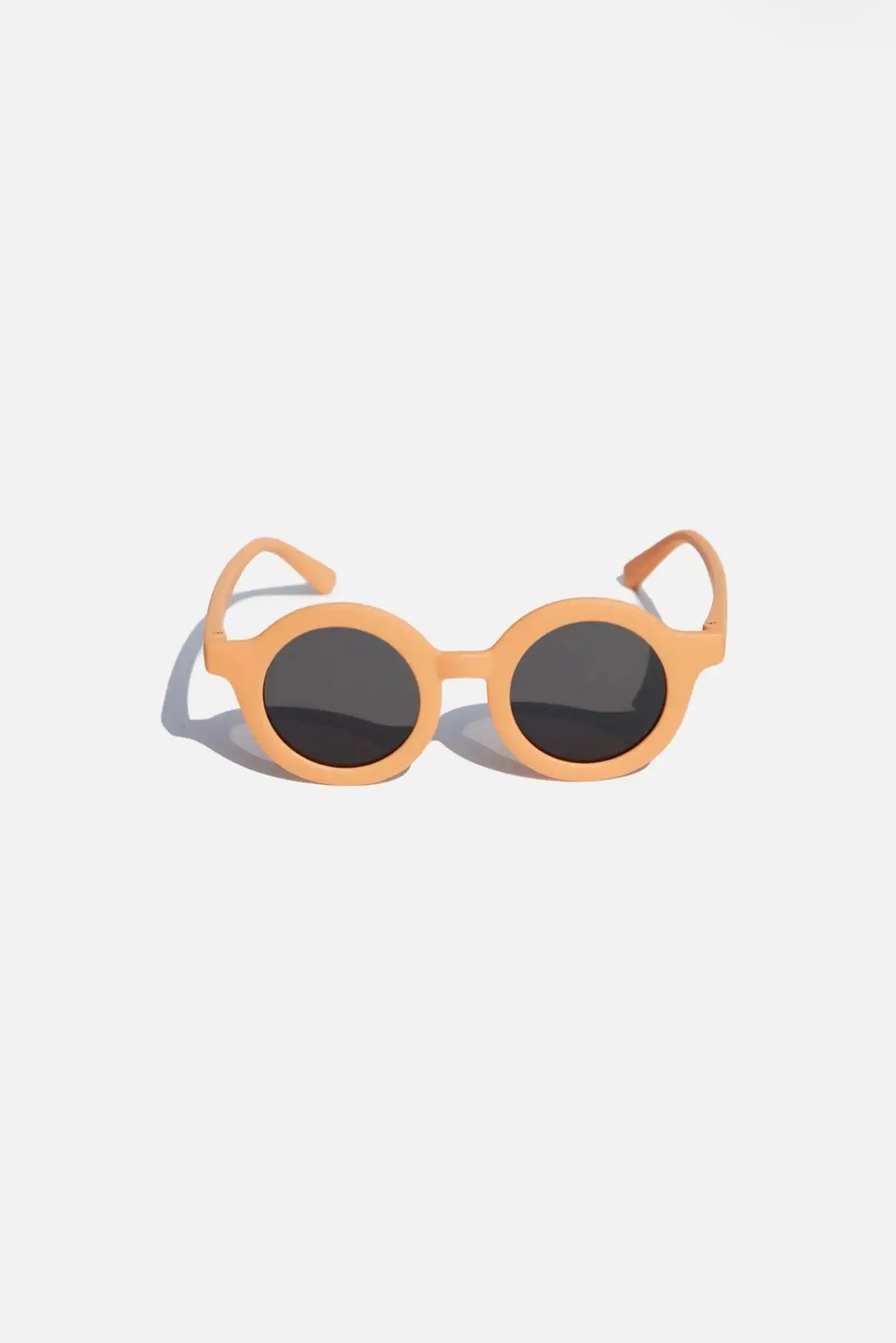 Flexible peach sunglasses