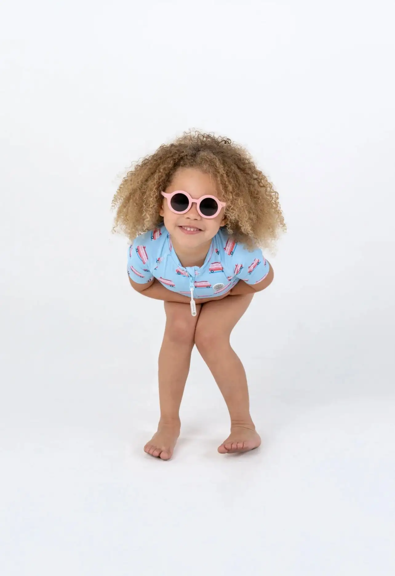Pink flexible sunglasses - Image 2