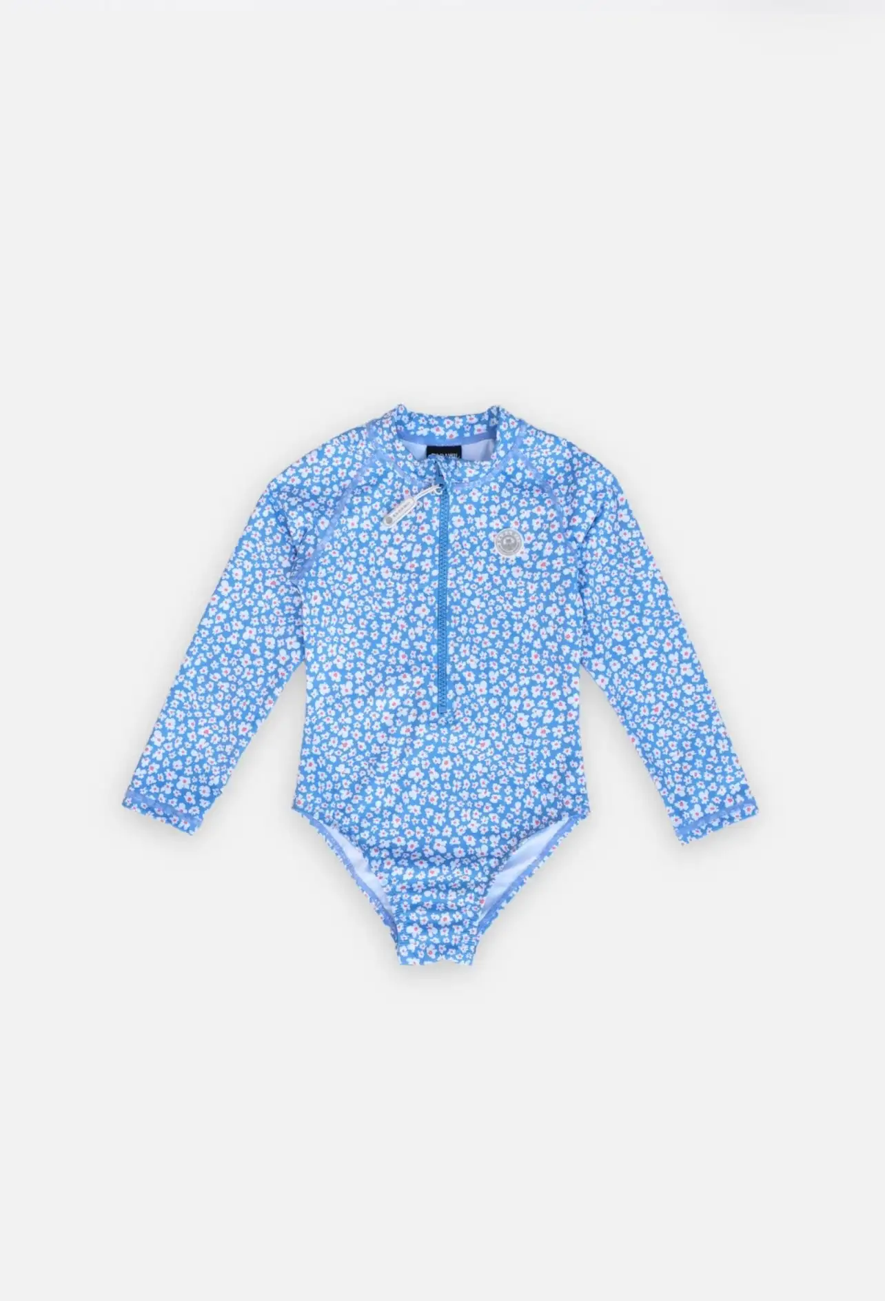 Long Blue Garden swimsuit