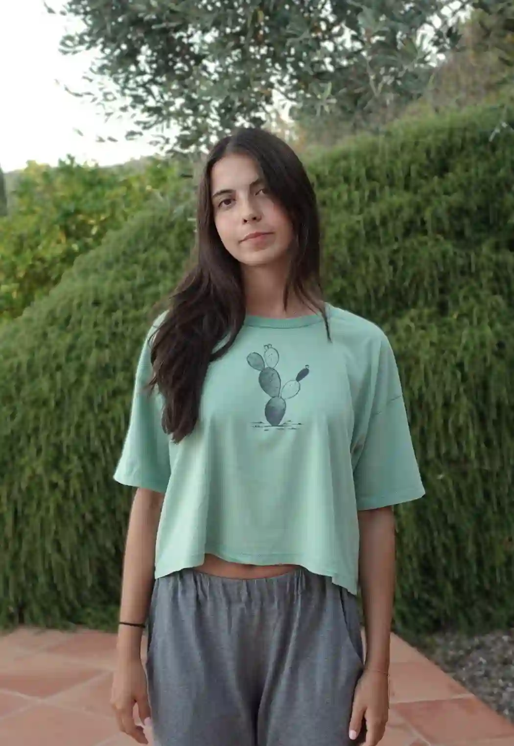 Camiseta Crop - Chumbera