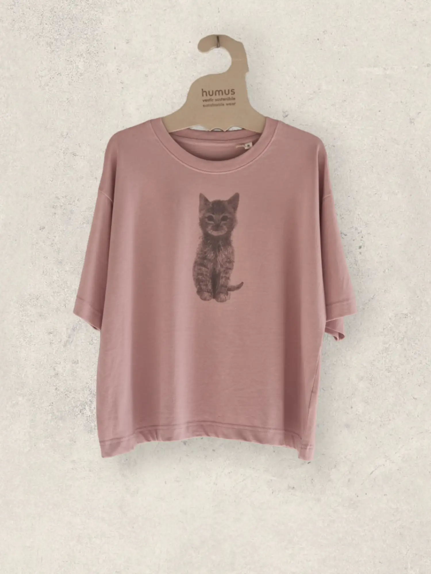 Camiseta Over - Lindo gatito