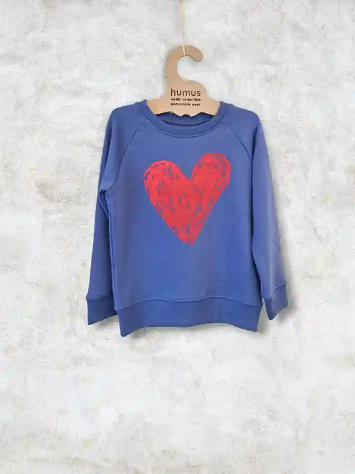 Sudadera infantil Corazón