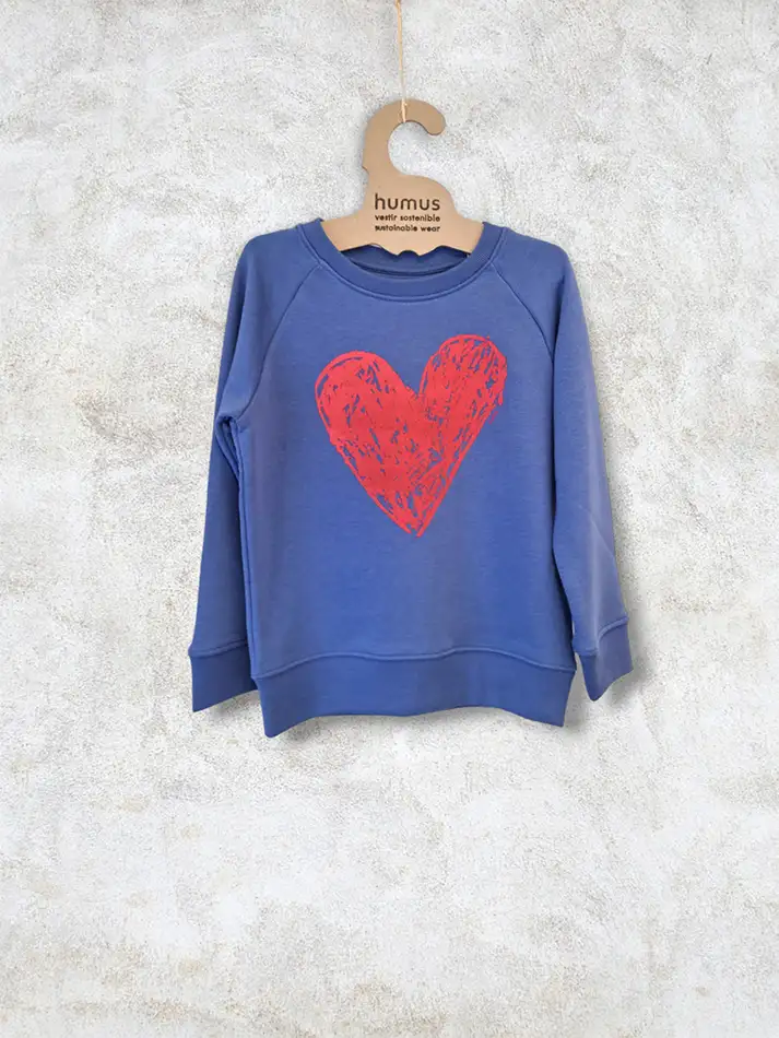 Sudadera infantil Corazón