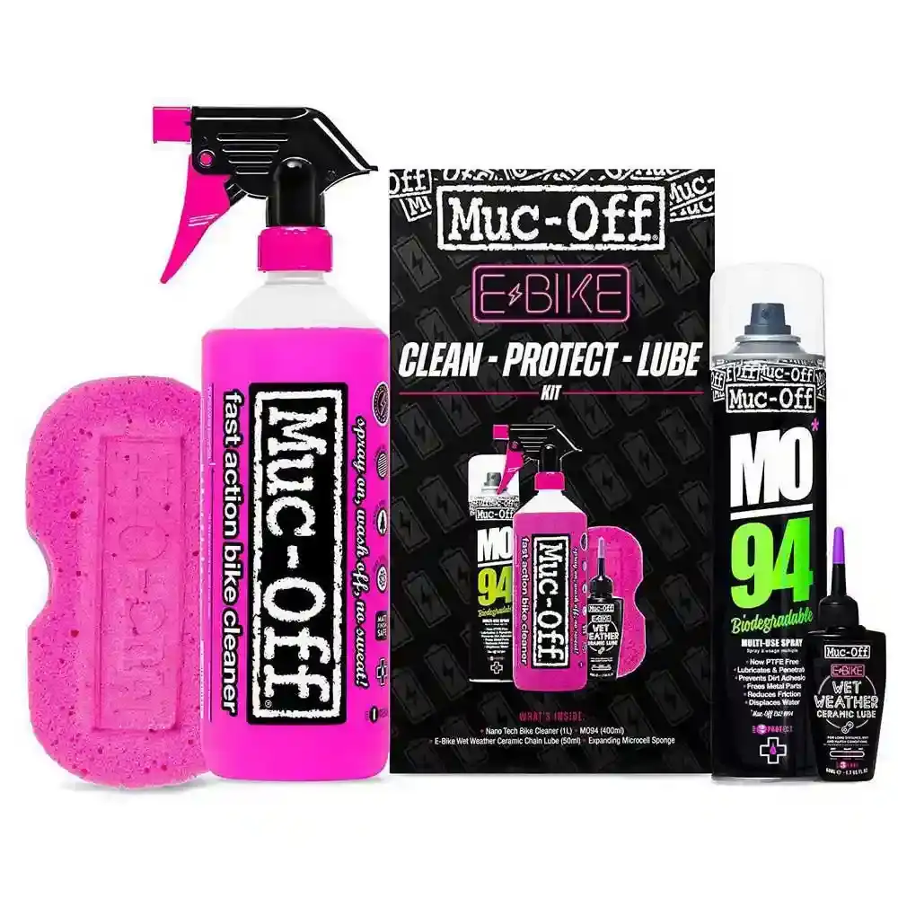 Muc-off Kit Limpieza/protección/lubricante Para E-bike.
