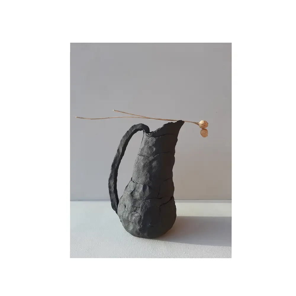 Little black decorative jug - Image 4
