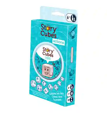 Story Cubes - Dads to create stories - Actions