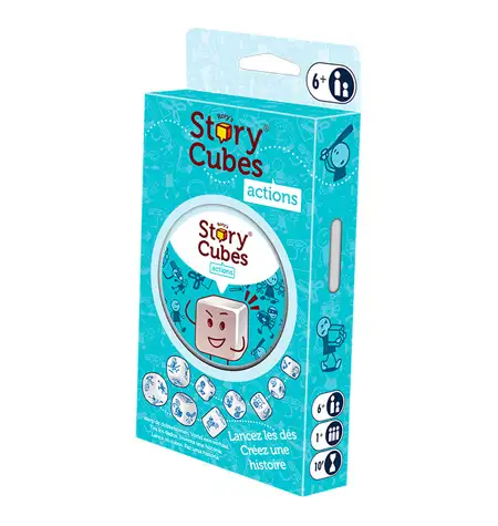 Story Cubes - Dads to create stories - Actions