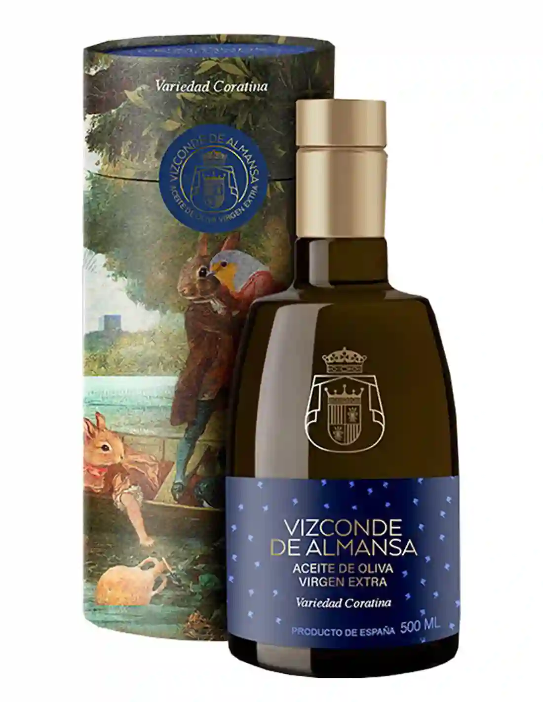 6x Vizconde de Almansa Coratina - Estuche 500 ml.