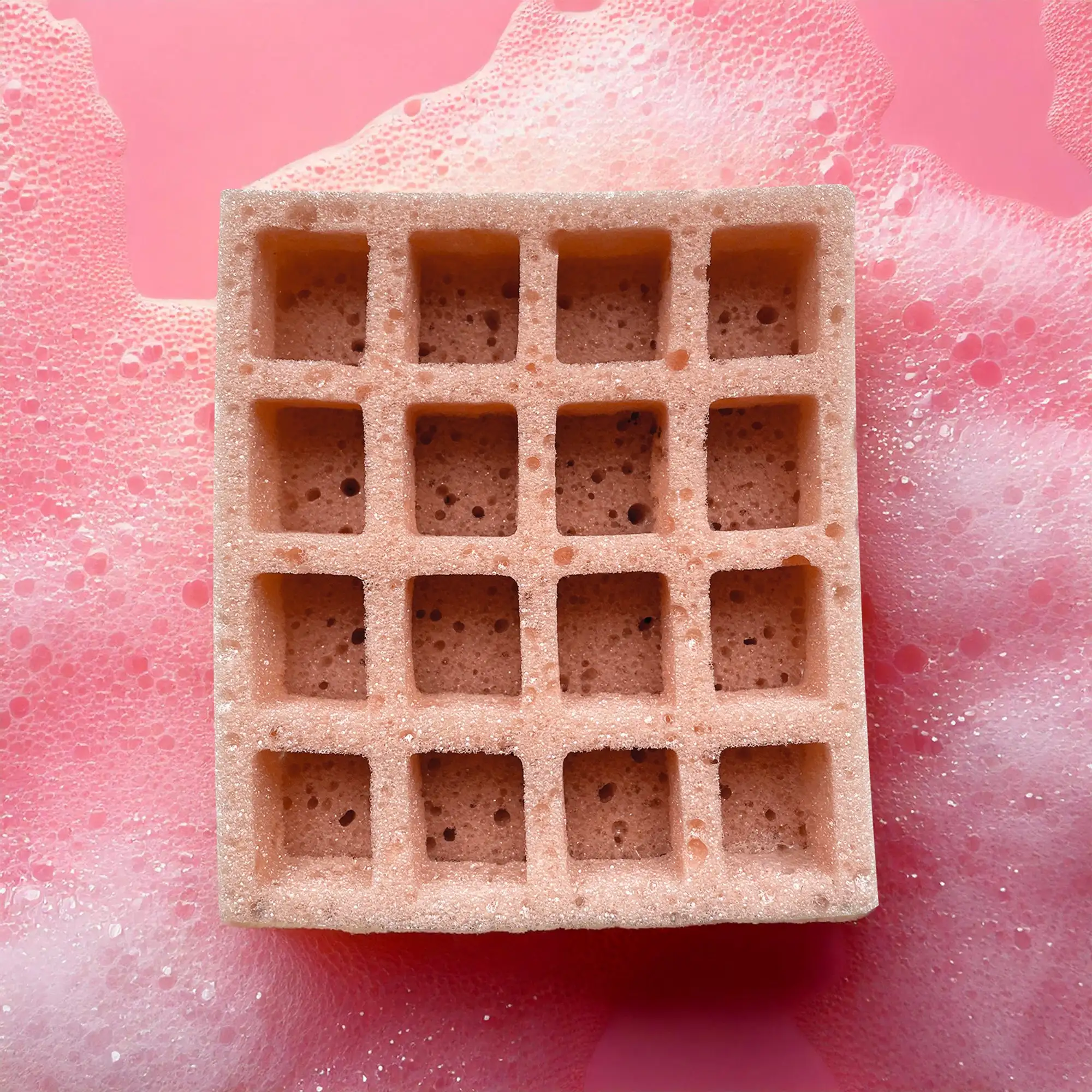 Esponja de ducha Waffle - Imagen 4