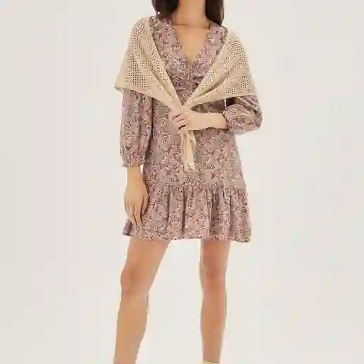 Toquilla calada Jenny lana beige