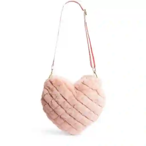 Bolsito corazón rosa