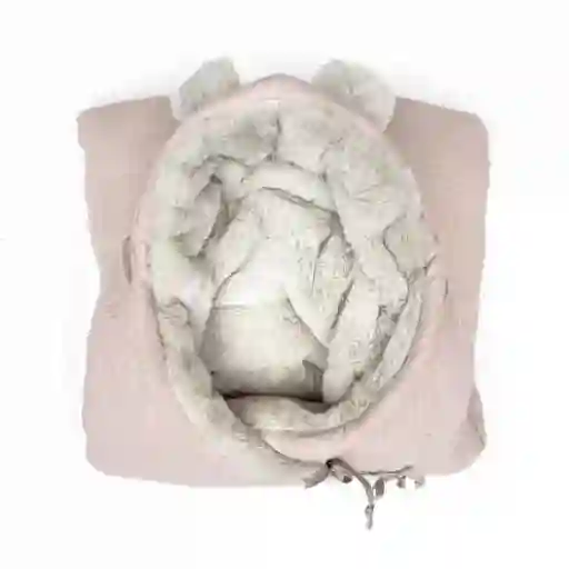 Saco capazo teddy nude powder