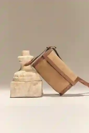 Bandolera piel taupe Lilibeth