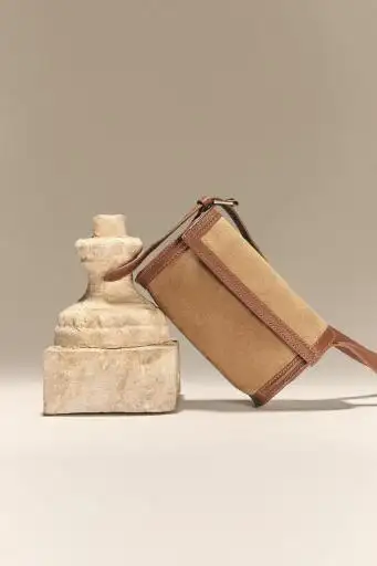 Bandolera piel taupe Lilibeth