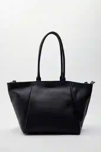 Bolso piel negro capazo leather