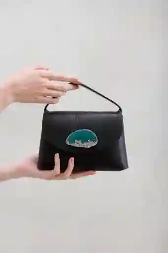 Bolso Ori Negro - Ágata fucsia