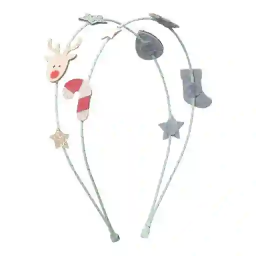 Diadema doble navidad