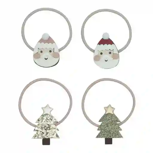 Coleteros Papa Noel y árboles de navidad
