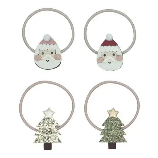 Coleteros Papa Noel y árboles de navidad