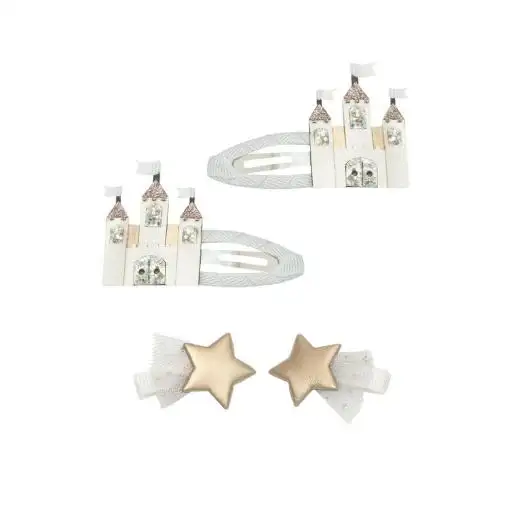 Horquillas castillo y estrellas