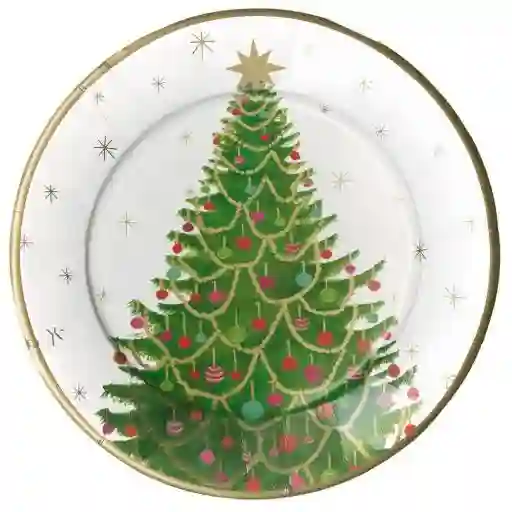Platos pequeños árbol de navidad