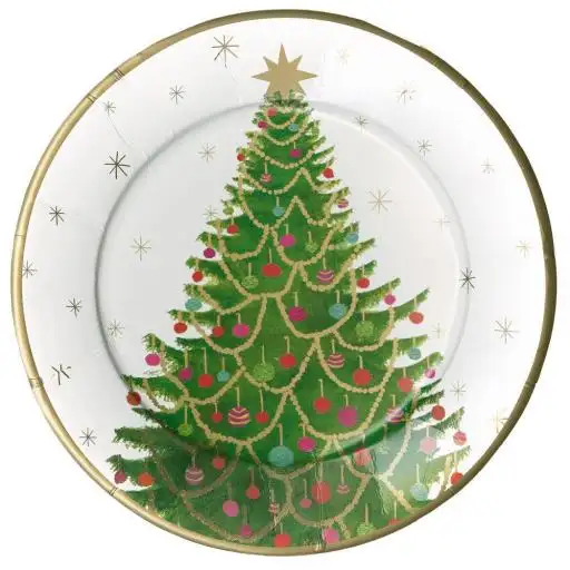 Platos pequeños árbol de navidad