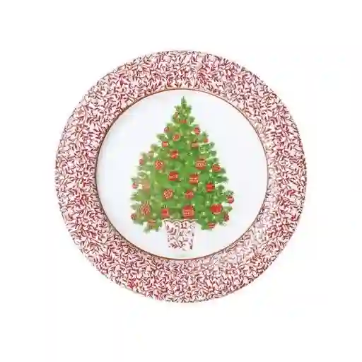 Platos pequeños árbol de navidad