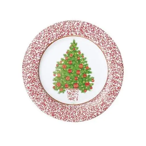Platos pequeños árbol de navidad