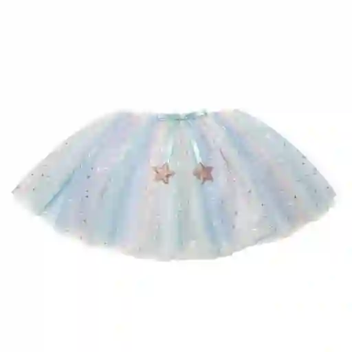 Falda disfraz tutu celestial