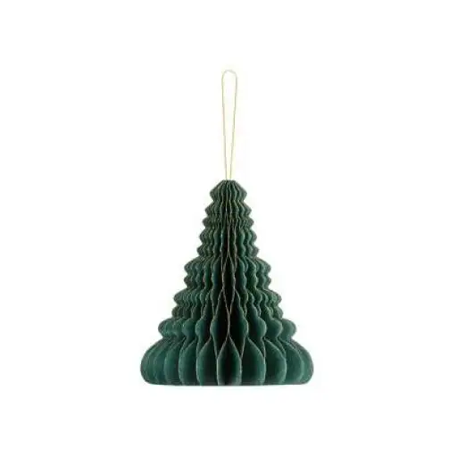 Adorno árbol de Navidad panal de abeja