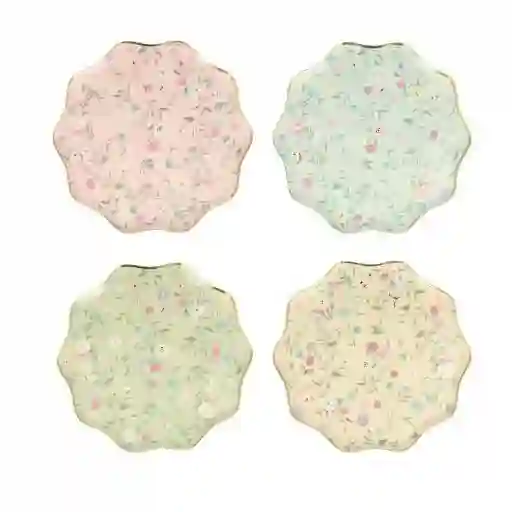 Platos pequeños Ladurée París Floral