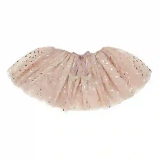 Falda tutú mariposa rosa palo