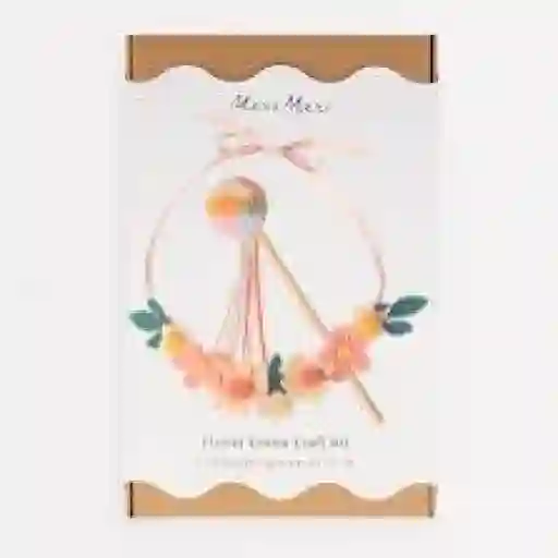 Kit de artesanía de la corona de flores