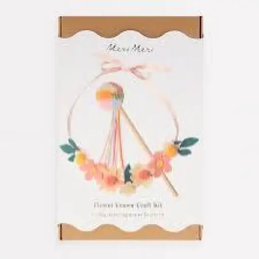 Kit de artesanía de la corona de flores