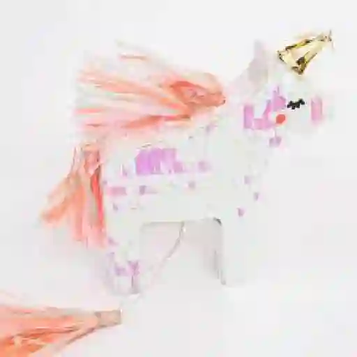 Mini piñata de unicornio