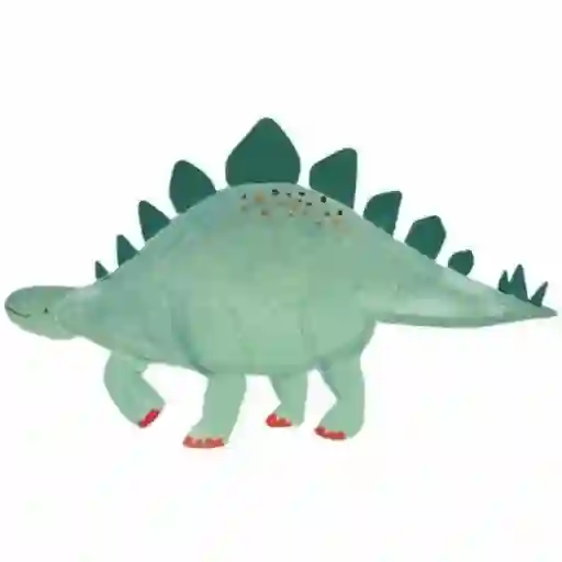 Platos de estegosaurio (juego de 4)