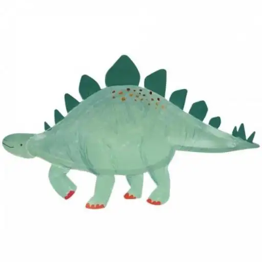Platos de estegosaurio (juego de 4)