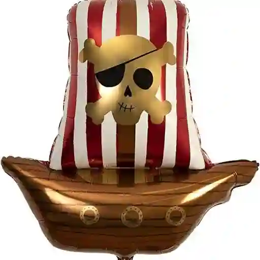 Globo  de barco pirata