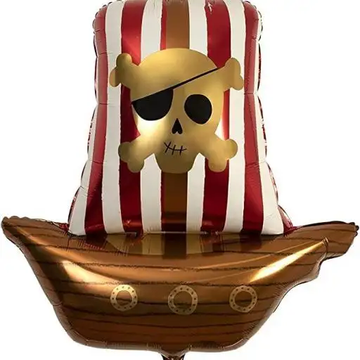Globo  de barco pirata