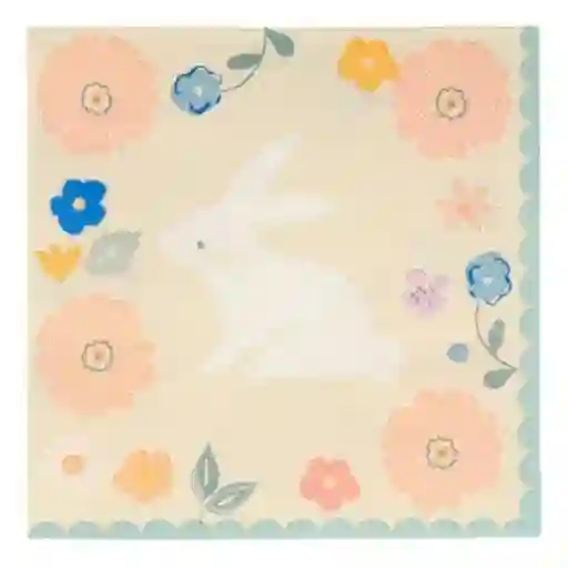 Servilletas conejitos de pascua
