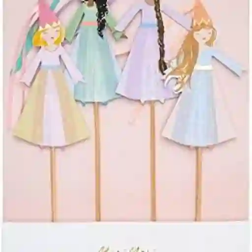 Topper princesas mágicas