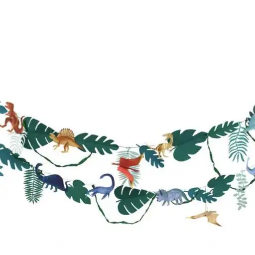 Guirnalda grande  Dinosaurios