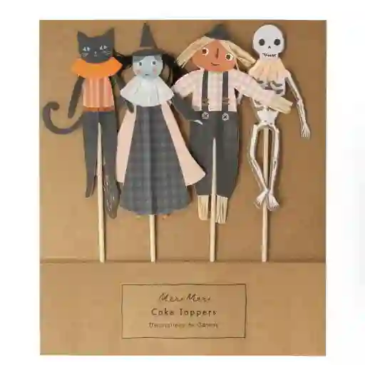 Toppers Decoración para pastelitos Halloween