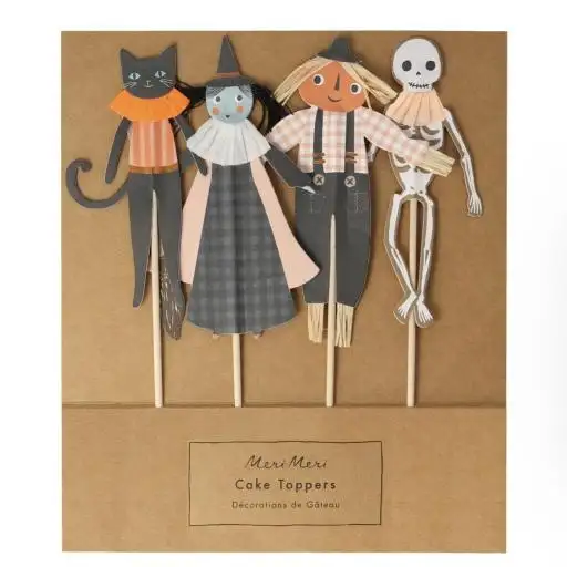 Toppers Decoración para pastelitos Halloween