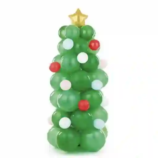 Globos árbol de Navidad